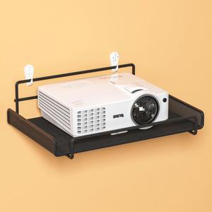 무타공 빔 벽부착 아트월선반 거치대 아트월 선반 중형 단층 검정 벽걸이 벽거치