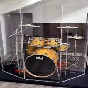 드럼쉴드 아크릴 커버 방음벽 가드 흡음 방음판 보드 방지 칸막이 가림막