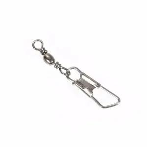 핀도래 50개 낚시 커넥터 핀 베어링 롤링 회전 스틸 스냅 Fishhook 루어 태클 Accessorie 미끼라인