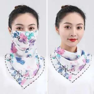 마스크 겸용 스카프 퍼플 천마스크 여름마스크 컬러마