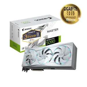 GIGABYTE AORUS 지포스 RTX 5090 MASTER ICE D7 32GB 피씨디렉트
