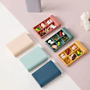 휴대용 미니 알약 보관함 소분통 영양제 케이스 약보관통 약통 여행용