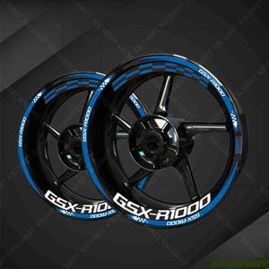 카메라 스티커 SUZUKI GSXR1000 로고 휠 스티커 오토바이 림 데칼 용 비닐