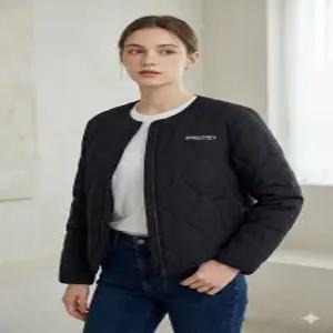 디스커버리 discoveryexpedition 유니 픽토르U 뉴퀼팅 다운 경량패딩 (BLACK)