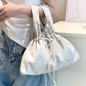 손가방 핸드백 여성 심플 데일리 스트랩 아이보리 (WFHCJOQ)