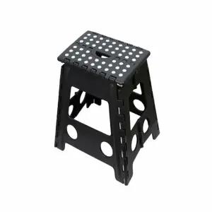 [모두모아]PP접이식폴딩의자 45cm 블랙특대형 욕실의자 캠핑의자 낚시의자 접이식의자 폴딩의자