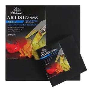 [셀러에이드]20cm 캔버스 정사각 검정