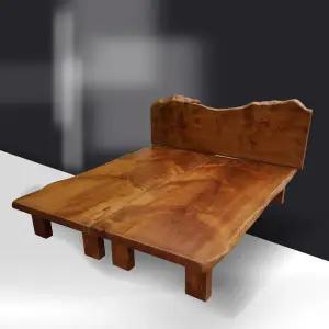 [마루엔개비] 아름드리 자연통판 침대 통원목침대