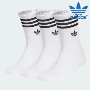 [아디다스][특가] 아디다스 양말 /a3- JP1275 / CREW SOCK 3PP 쿠션드 크루 삭스 3P
