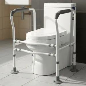 변기안전손잡이 안전바설치 장애인화장실 어르신 환자 노인보조