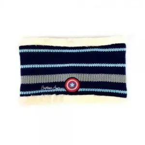 ( )캡틴아메리카 방패 니트워머 방한용품 넥워머 목도리 귀마개 겨울용품