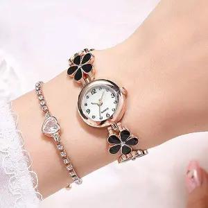 [콩심팥심]메탈 팔찌 여성 손목시계 시크릿 시계 패션시계