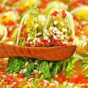 [셰프애찬] 별미 꽁보리 김치 얼갈이 물김치 3kg/팩