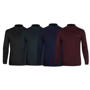 마마로 겨울 작업복 티셔츠 히트텍 보온 등산복 기모 반목티