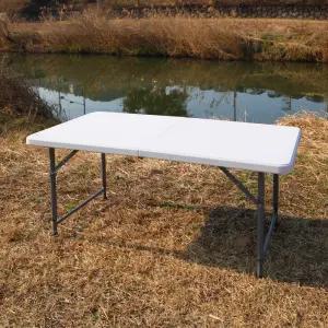 KALLUS 브로몰딩 테이블 1200 화이트