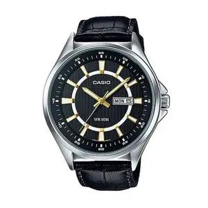 [신세계라이브쇼핑]카시오 MTP-E108L-1A 남성 아날로그 가죽 손목 시계