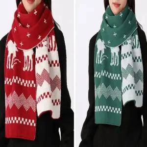 목도리 루돌프 넥워머 니트 크리스마스 겨울 패턴