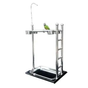 스테인레스 앵무새 스탠드 놀이터 횃대 프레임