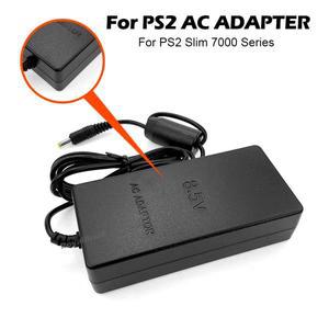 PS2 슬림 7000 시리즈 게임 콘솔용 교체 AC 어댑터, DC 8.5V 충전기 전원 공급 장치, 미국 플러그, EU