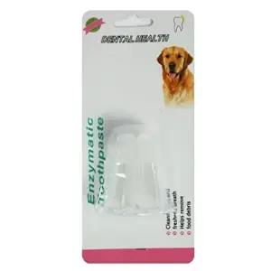 [셀러허브 스포츠레저]반려견 치아 잇몸마시지용 손가락칫솔 6개 A80946