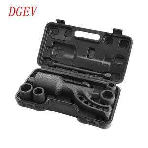 DGEV 158 164 토크 렌치 세트 48 Socets 멀티플라이어 드라이브 매트 카펫 러그 너트 헤비 듀티 케이스 포