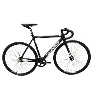 쓰나미픽시자전거 카멜레온 완차 앞뒤브레이크포함