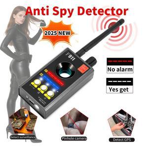 F911 숨겨진 카메라 탐지기 스파이 버그 및 GPS 보안 적외선 스캐너