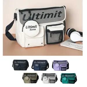 TRD04 레터링 캐주얼 메신저백 크로스 보조가방 여행