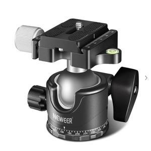 NEEWER GM36 36mm 금속 파노라마 로우 프로파일 카메라 삼각대 볼 헤드