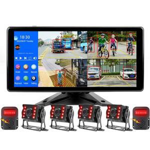 10 36인치 4채널 문콕 레코 파인뷰 제 인치 미러링 스마트 7인치 사각지대 전후방