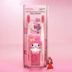 증정 유시몰 화이트닝 미백 칫솔 2개 + 마이멜로디 칫솔 홀더 도매수출가능