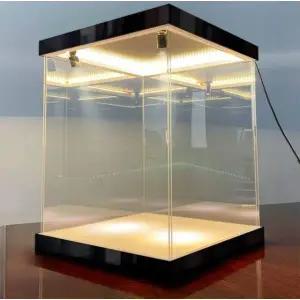 LED 대형 아크릴상자 피규어 매장 진열장 장식장 60cm