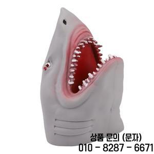 이야기 Tpr 동물 머리 장갑에 대 한 새로운 플라스틱 상어 손 인형 14세 이상 장난감 그림 생생하게 모델