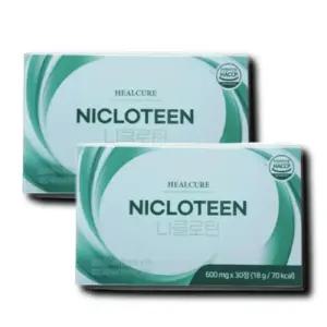 [기타] 니클로틴 NICLOTEEN 헬큐어 프리미엄 솔루션 600mg 30정 2박스