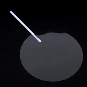 플라스틱부채 원 투명 여름 부채꾸미기 만들기 투명부