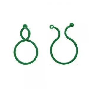 원예 식물 고추지지대 고정 클립 타이 10P 10개