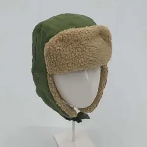 방한용품 귀달이 방한모 뽀글이 군밤모자 카키 귀달이