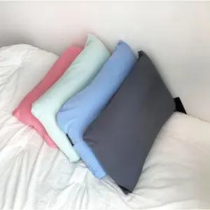 빨아 쓰는 편안한 비즈 사각 베개