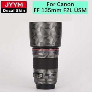 캐논 범용 호환 EF 135mm F2 L USM 스크래치 방지 카메라 렌즈 스티커 코팅 보호 필름 바디 스킨 커버