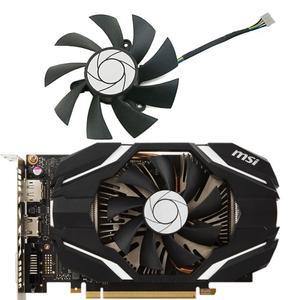 새로운 85MM 4PIN HA9515H12SF-Z GTX 950 1060 GPU 팬, MSI R7 360, ITX 그래픽 카드 냉각 팬용