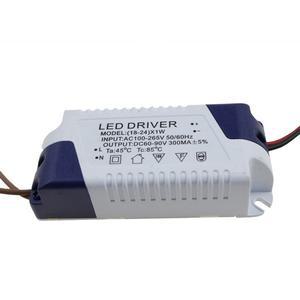 LED 외부 드라이버 300mA (18-24)x1W DC 60V ~ Led 18W 20W 전원 공급 장치 조명용
