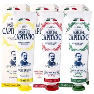 카피타노 1905 내추럴허브치약+시칠리치약 레몬향 +오리지널 레시피 치약 75ml