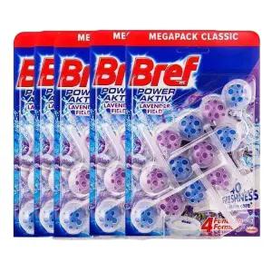 브레프 파워 액티브 변기세정제 라벤다향3px5개 라벤더 15개 라벤더 변기청