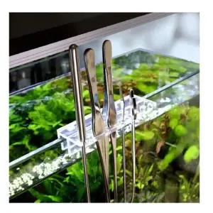 거치대 어항 핀셋 아크릴 수초가위