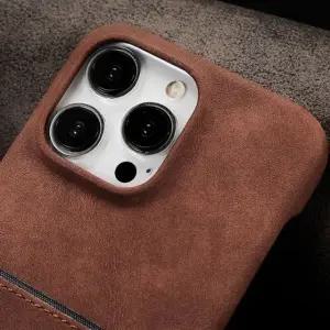 카드포켓 루미에르 아이폰 케이스 스웨이드 실용적인 깔끔한 디자인