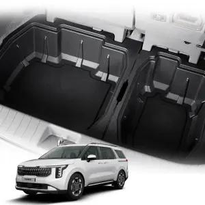 4세대 카니발 KA4 7인승 차량 하단 트렁크 수납함 매립형 자동차 정리함