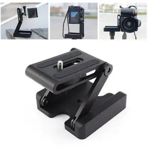 [룽스]Z형 헤드 플레이트 삼각대 플래시 LED라이트 조명