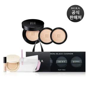[내일도착/단독]헤라 블랙쿠션 파운데이션 디럭스 (본품+리필2/미니쿠션+컨실러+퍼프+보냉백)