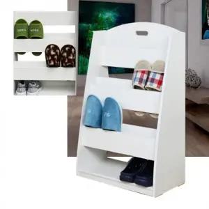 ( )슬리퍼 거치대 실내화 꽂이 거실화 정리 걸이 화이트