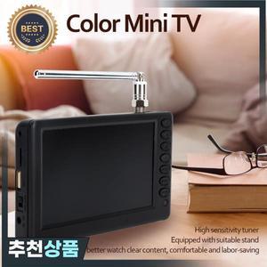 미니 TV 텔레비전  비디오 제품 LEADSTAR 5인치 디지털 ATSC 휴대용 차량 캠핑 주방용